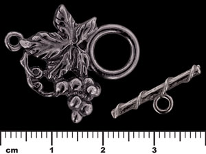 Grapevine Toggle Set : Gun Metal