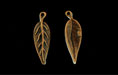 Leaf Pendant 20/6mm : Antique Copper