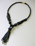 TOHO - Bead Artistry Kits : Necklace w/ Looped Fringe - Black