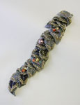 TOHO - Bead Artistry Kits: Leaf Bracelet w/ Bead Accents - Gold/Gray