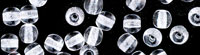 Loose Round Beads 4mm : Loose - Crystal