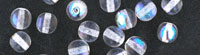Loose Round Beads 6mm : Crystal AB