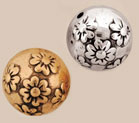 Embossed Flower Round