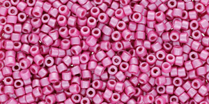 Matubo 10/0 (2,1 mm) Tube 2.5" : Pearl Shine - Hot Pink