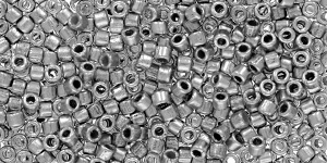 Matubo 10/0 (2,1 mm): Matte - Metallic Silver