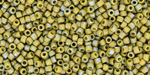 Matubo 10/0 (2,1 mm) : Matte Nebula - Opaque Yellow