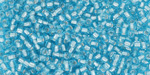 Matubo 10/0 (2,1 mm) : Aquamarine - Silver-Lined