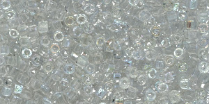 Matubo 10/0 (2,1 mm) Tube 2.5" : Crystal AB