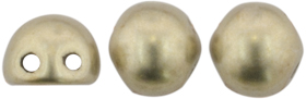 CzechMates Cabochon 7mm : ColorTrends: Sueded Gold Cloud Dream