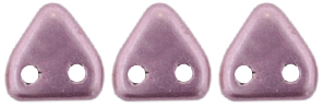 CzechMates Triangle 6mm (loose) : ColorTrends: Sueded Gold Orchid