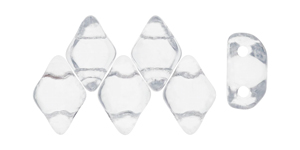 MiniGemDuo 6 x 4mm (loose) : Crystal