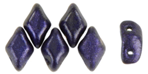 MiniGemDuo 6 x 4mm (loose) : Metalust - Purple