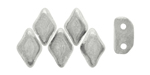 MiniGemDuo 6 x 4mm (loose) : Silver