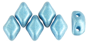 MiniGemDuo 6 x 4mm (loose) : Matte - Metal Blue