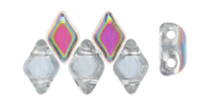 MiniGemDuo 6 x 4mm (loose) : Crystal - Vitral