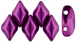 GEMDUO 8x5mm : ColorTrends: Sueded Gold Fuchsia Red
