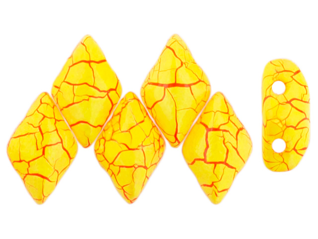 GEMDUO 8 x 5mm : Colortrends: Ionic Yellow/Red