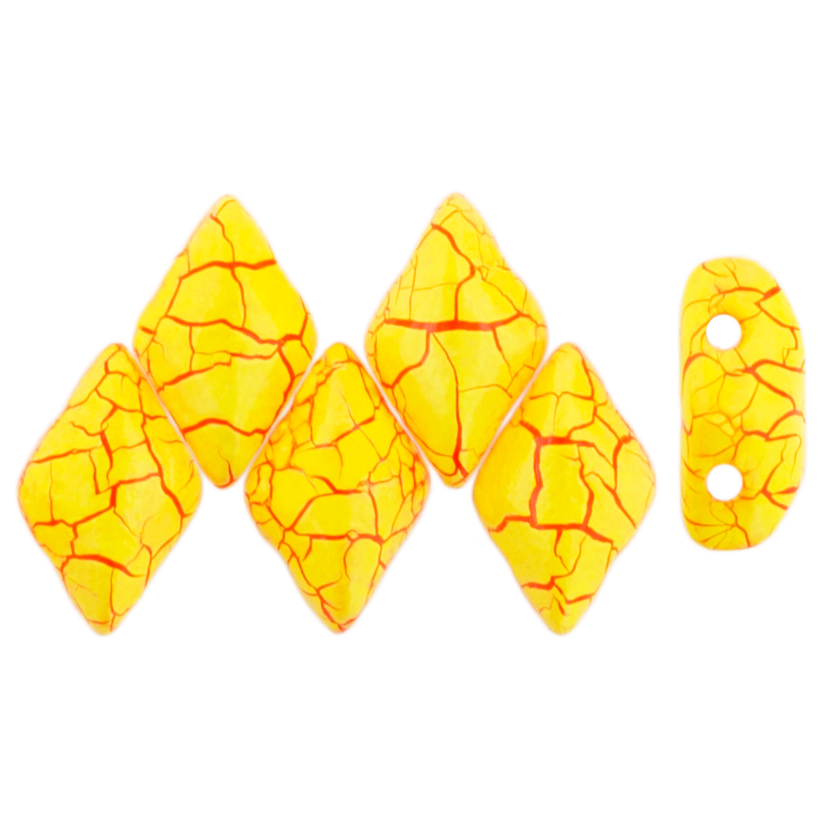 GEMDUO 8 x 5mm Tube 2.5" : Colortrends: Ionic Yellow/Red