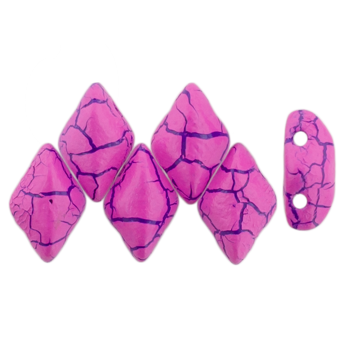 GEMDUO 8 x 5mm Tube 2.5" : Colortrends: Ionic Pink/Blue