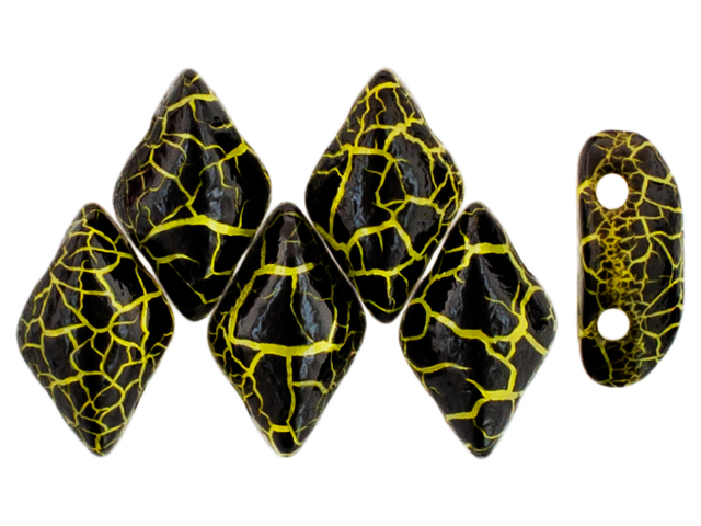 GEMDUO 8 x 5mm : Colortrends: Ionic Jet/Yellow