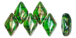 GEMDUO 8 x 5mm Tube 2.5" : Chrysolite - Rembrandt