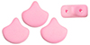 Matubo Ginkgo Leaf Bead 7.5 x 7.5mm : Bondeli Pink