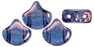 Matubo Ginkgo Leaf Bead 7.5 x 7.5mm : Luster - Transparent Amethyst