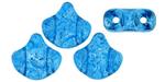 Matubo Ginkgo Leaf Bead 7.5 x 7.5mm (loose) : Stardance -
