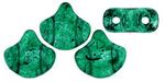 Matubo Ginkgo Leaf Bead 7.5 x 7.5mm (loose) : Stardance -