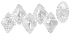 MiniGem 5 x 3mm 2.5" Tube : Luster - Crystal