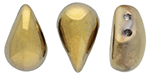 TearDuo 5 x 8mm : Polished Brass