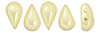 TearDuo 5 x 8mm : Luster - Ivory