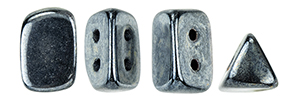 Trios 6 x 4mm 2.5" Tube : Hematite