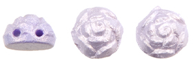 Roseta Two-Hole Cabochon 6mm Tube 2.5" : Blossom - Lilac