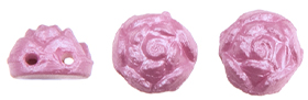 Roseta Two-Hole Cabochon 6mm Tube 2.5" : Powdery - Radiant Orchid