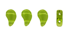 FlatDuo Beads 8 x 5 mm : Olivine