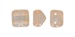 CzechMates Roof Bead 6 x 6mm (loose) : Luster - Transparent Champagne