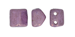 CzechMates Roof Bead 6 x 6mm (loose) : Luster - Opaque Lilac