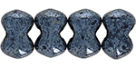 Matubo Butterfly Bead, One Hole, 3x4mm (loose) : Hematite