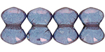 Matubo Butterfly Bead, One Hole, 3x4mm (loose) : Luster - Transparent Amethyst