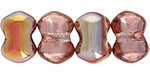 Matubo Butterfly Bead, One-Hole, 4x6mm : Apollo - Gold