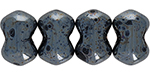 Matubo Butterfly Bead, One-Hole, 4x6mm :  Hematite