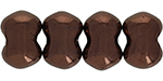 Matubo Butterfly Bead, One-Hole, 4x6mm :  Dk Bronze