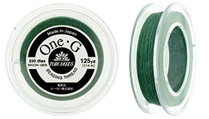TOHO One-G Thread 125 Yard Spool : Mint Green