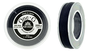 TOHO One-G Thread 250 Yard Spool : Navy