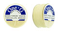 TOHO One-G Thread 50 Yard Spool: Cream