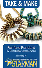 Fanfare Pendant By Leslee Frumin