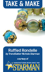 Ruffled Rondelle By Nichole Starman