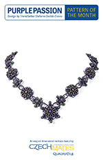 Purple Passion Necklace By Stefanie Deddo-Evans