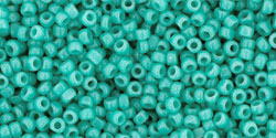 TOHO Charlottes 15/0 Tube 2.5" : Opaque Turquoise